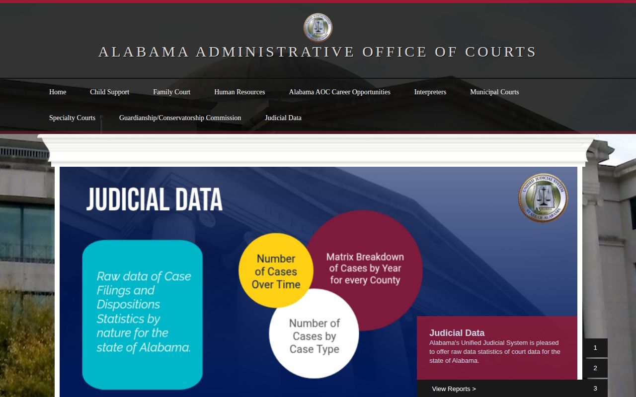 Colbert County 72 hour release court record source through Alabama courts